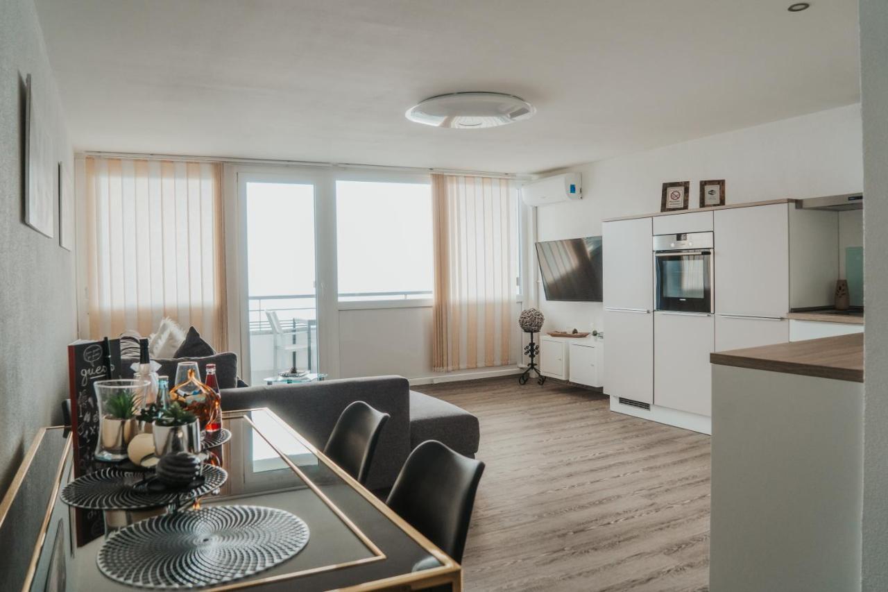 Kiba Panorama Suite Oberteuringen 73 Seeblick & Hallenbad Kültér fotó